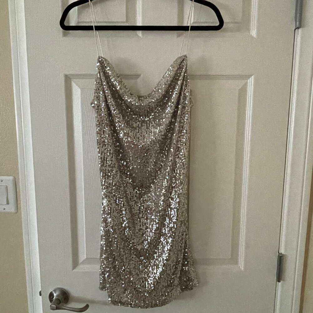 Sequin Mini Dress